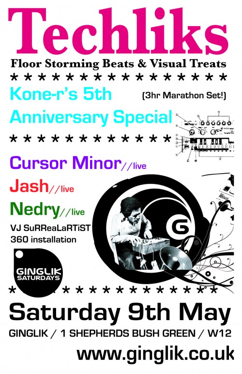TECHLIKS Koner 5th Anniversary Special flyer TECHLIKS Koner 5th Anniversary Special flyer